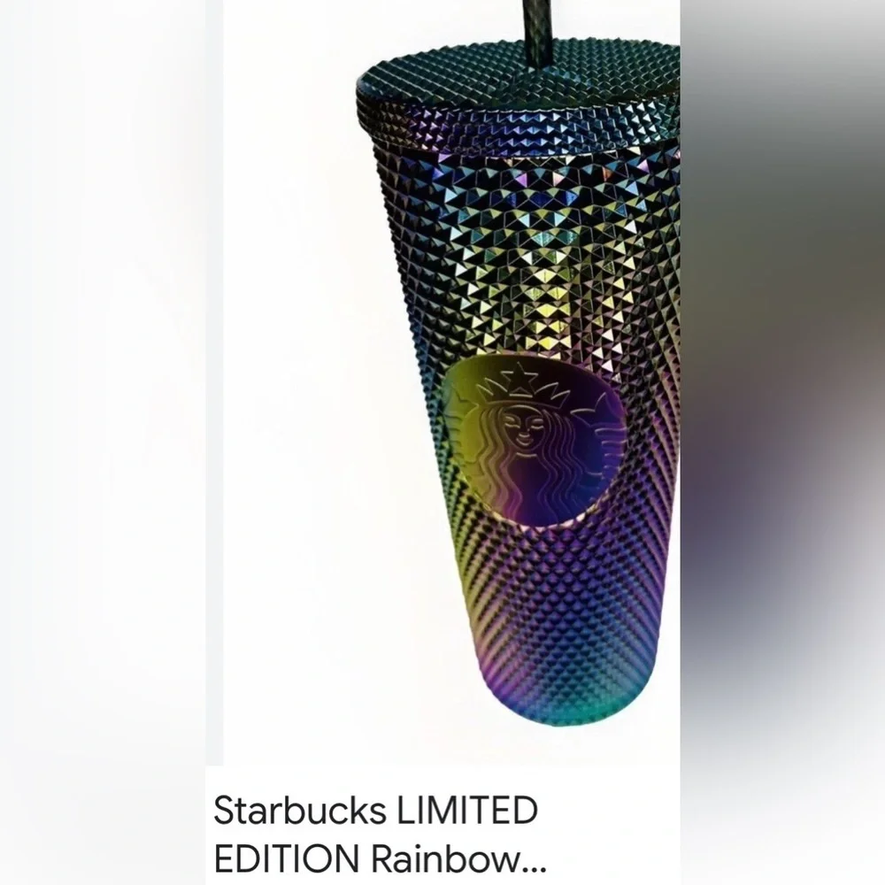 ✨🆕✨Starbucks Halloween 2023 Oil Slick Rainbow Iridescent Venti Tumbler